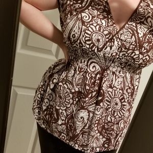 Merona // Patterned Top // Size 20w - 22w